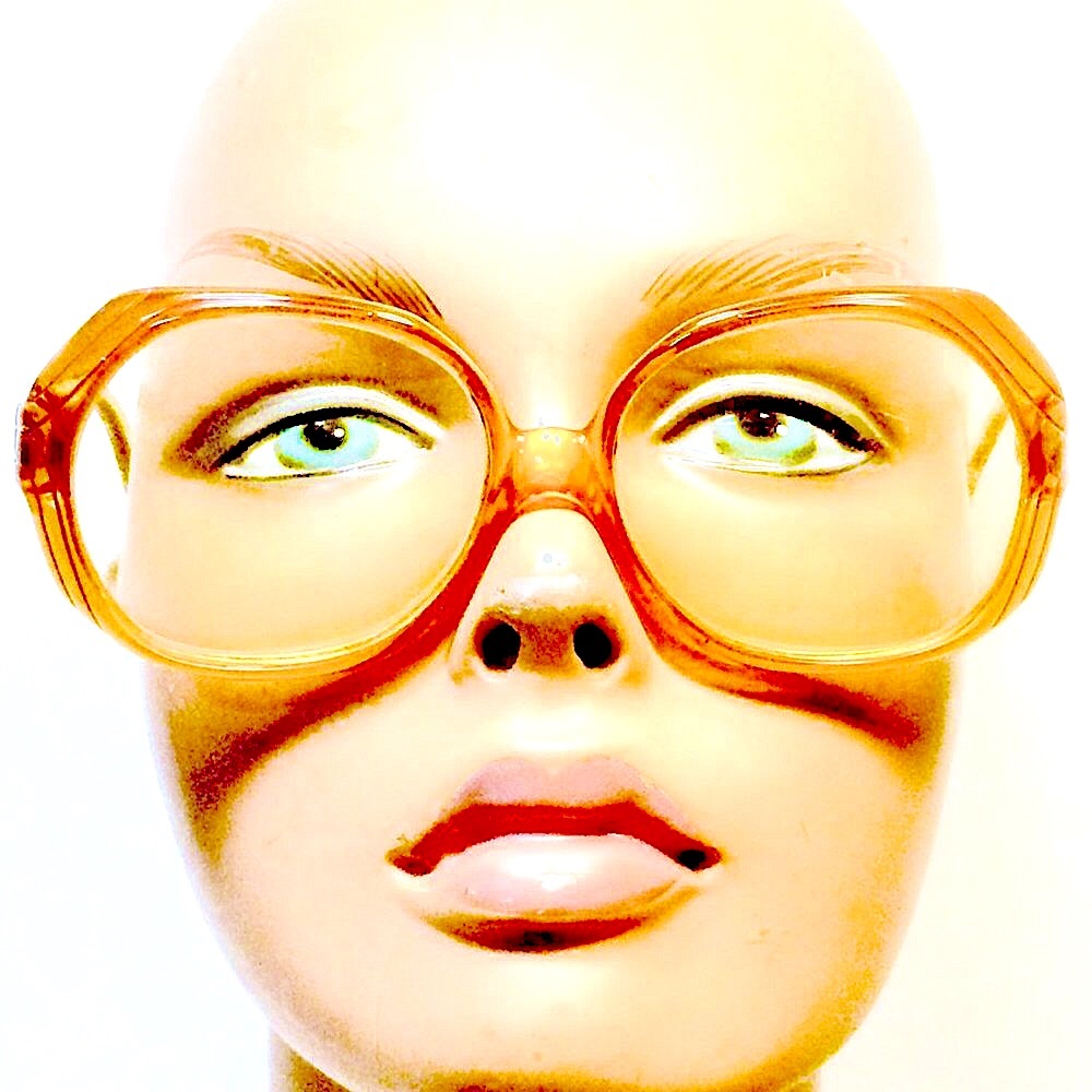 Vtg Dior Oversized Logo Eyeglass Sunglass Frames